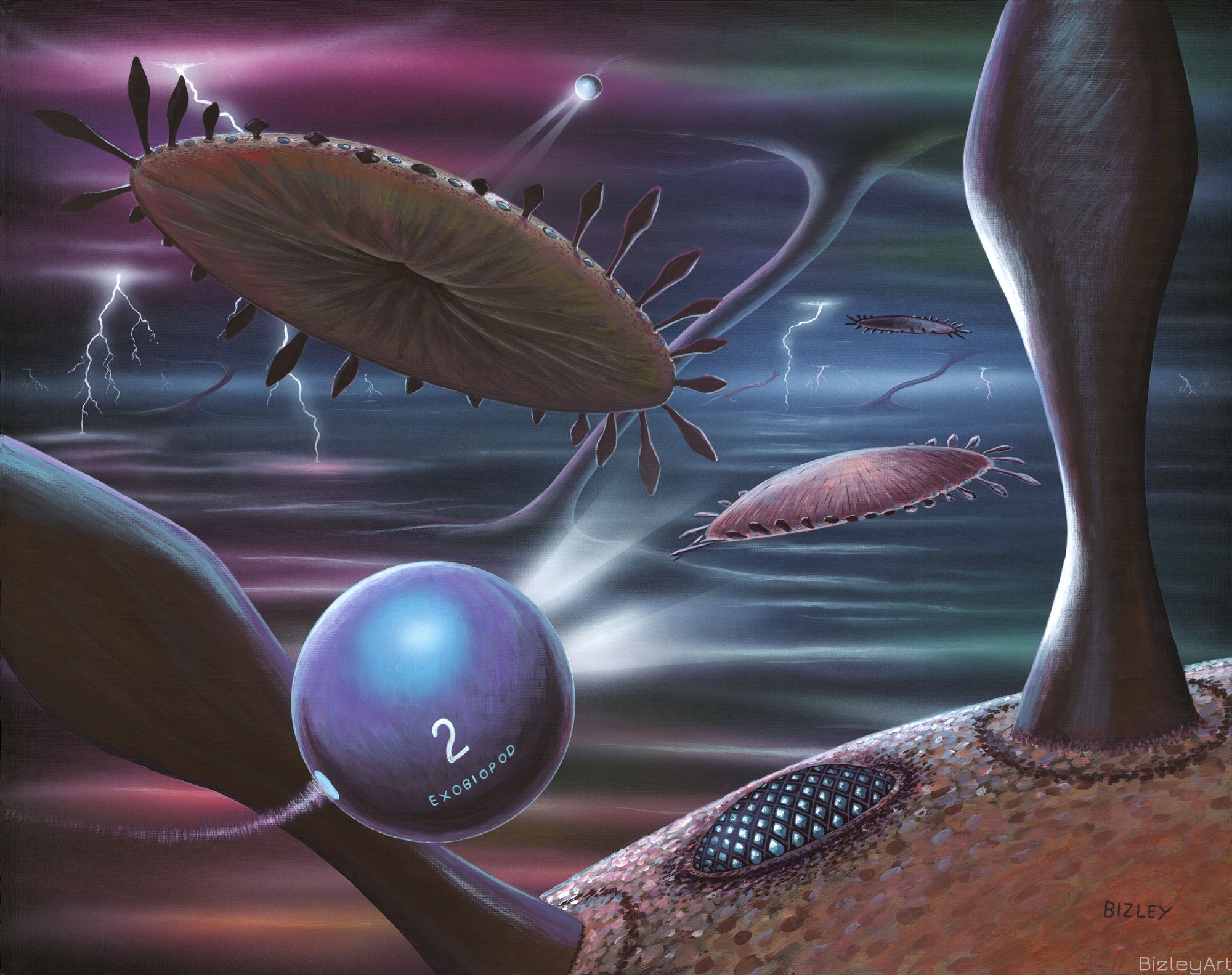 Art Gallery - Astronomy, Prehistoric Life & Landscape Paintings